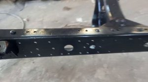 Реставрация рамы NISSAN ATLAS 1,5 тонны - приведение рамы в порядок под хозяина (только результат)