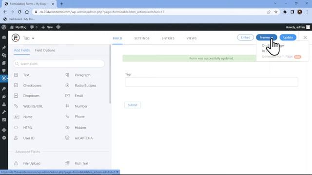 How To Add Tag Field In Contact Forms In WordPress | WordPress Tutorial смотреть онлайн