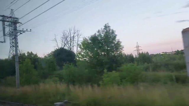 Поездка с платформы 109 км до платформы Турист на электропоезде смотреть онлайн