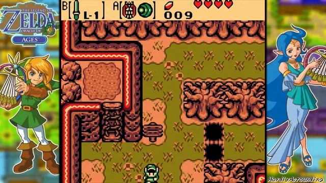 Legend of Zelda: Oracle of Ages [Part 03 - Fairy Woods and Mystery Seeds] смотреть онлайн