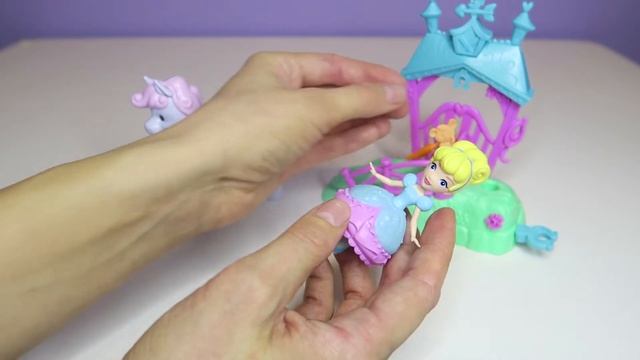 Фигурка "Принцессы Диснея" Magical Movers Золушка и пони | Принцесса ЗОЛУШКА волчок смотреть онлайн