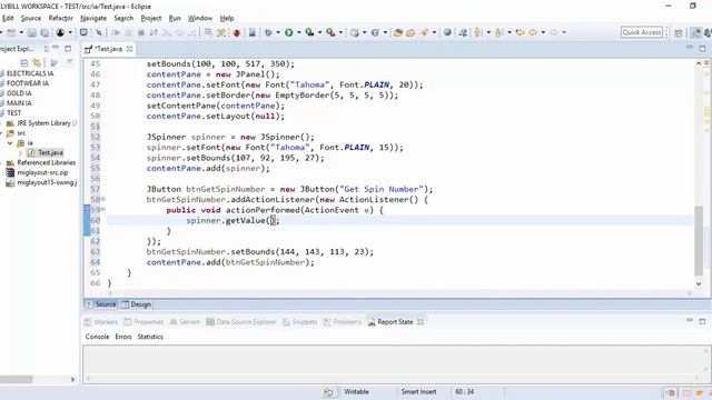 JSpinner - How to get Value of JSpinner in Java Swing - Intact Abode смотреть онлайн