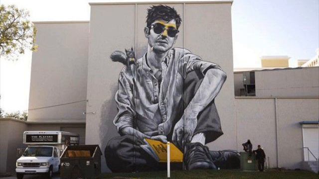 Невероятно объемные рисунки на зданиях смотреть онлайн