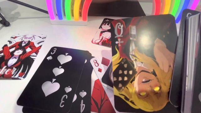 Раскошная Колода по Мотивам KAKEGURUI ♥️✨ Коллекционные Карты по Аниме Безумный Азарт 🏫🎰 смотреть онлайн