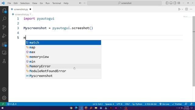 Take Screenshot Using Python | Python Mini Project смотреть онлайн