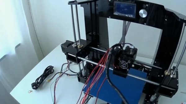 Anet A6 DIY 3D printer build test and review