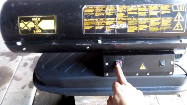 дизельная тепловая пушка Zitrek BFG-20\ обзор\ работа смотреть онлайн