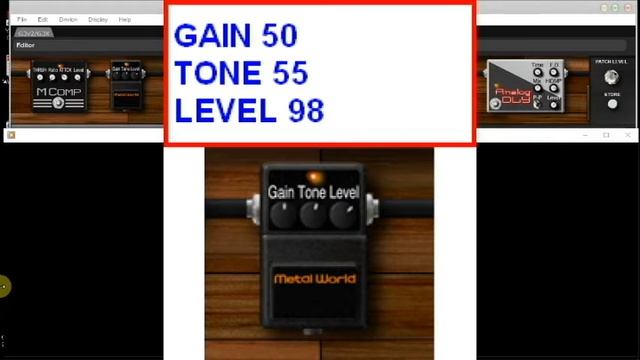 ZOOM G1 G2 G3 G5 DAVID GILMOUR TONE LIVE FREE DOWNLOAD PATCH PRESET