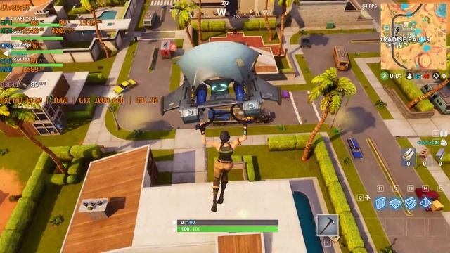 Fortnite (Epic) Bench - FX-8320 / 16GB / GTX-1060 смотреть онлайн