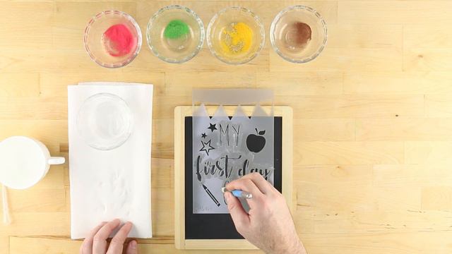 Back To School Chalkboard Sign | Oak Lane Studio