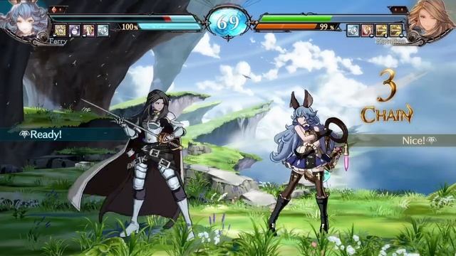 Granblue Fantasy Versus Gameplay - Ferry vs. Katalina (ENGLISH) смотреть онлайн