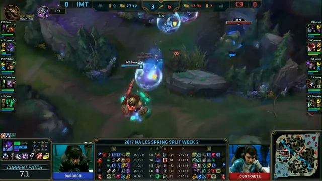 C9 Contracts AMAZING Lee Sin Mechanics! VS IMT Game 1 Highlights 2017 NA LCS Spring W2D2 смотреть онлайн