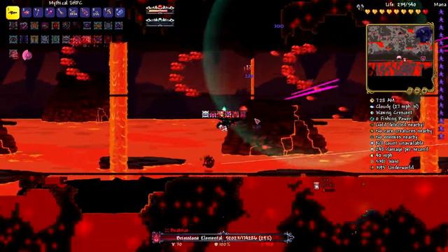 Calamity 3player Master FTW Death part 5 (Crogen, Brimstone Elemental, Calamitas Clone) смотреть онлайн