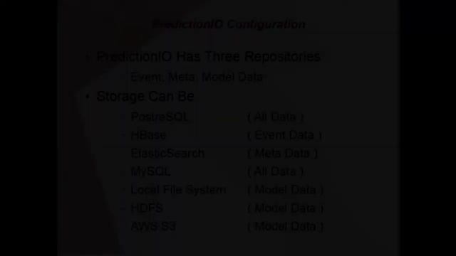 Apache PredictionIO смотреть онлайн