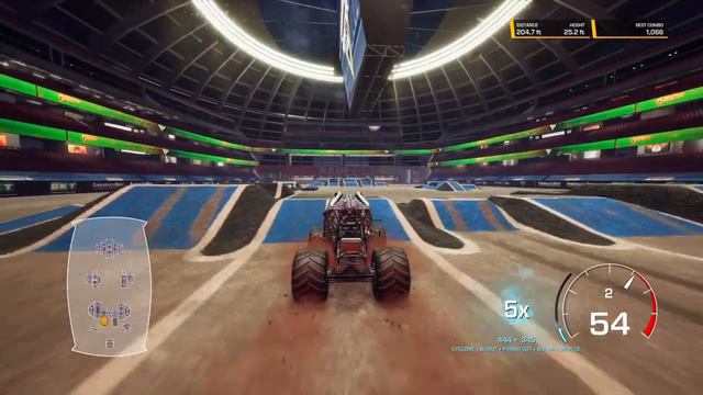 Monster Jam Steel Titans 2 Dragon Overcast! смотреть онлайн