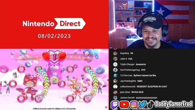 OMG THEY BRINGING SAMBA DE AMIGO: PARTY CENTRAL BACK | NINTENDO DIRECT REACTION смотреть онлайн