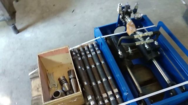 Установка прокола грунта "Игла 32Т". Отправка в Казань. смотреть онлайн