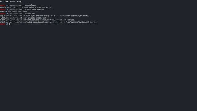 sshd.service not found linux | ssh error смотреть онлайн