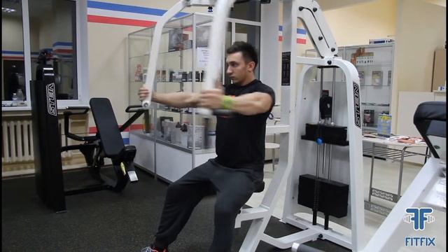 Сведение рук в тренажере бабочка смотреть онлайн