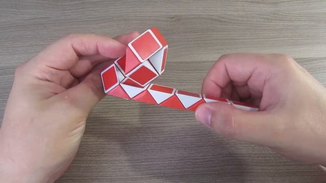 АЛМАЗ ? из змейки Рубика - схема сборки. Фигура №21 смотреть онлайн