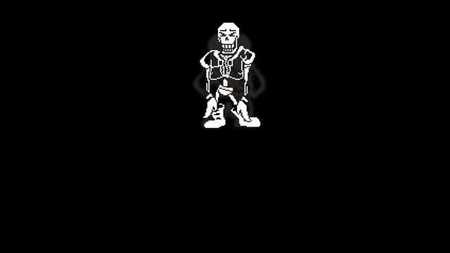 Undertale Disbelief Papyrus fight phase 1-4 no heal! смотреть онлайн