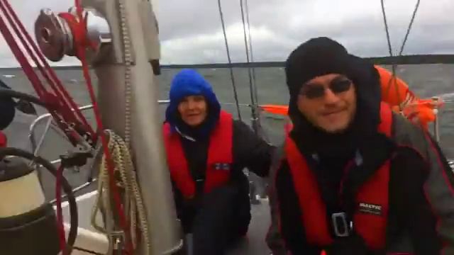 На яхте из Выборга в СПб, сентябрь 2014 смотреть онлайн