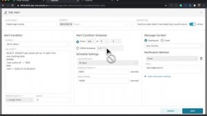 Apache Superset / Preset : Alerts and report