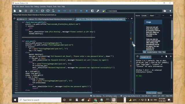 Face Mask Detection Based Attendance Monitoring System смотреть онлайн