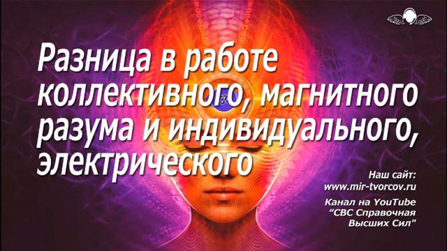 Разница в работе коллективного, магнитного разума и индивидуального, электрического смотреть онлайн