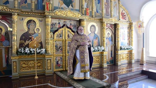 Проповедь протоиерея Вадима Колеватова во вторую Неделю Великого Поста смотреть онлайн