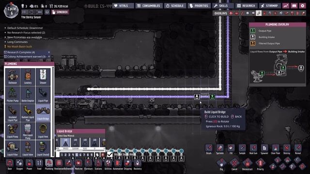 Oxygen Not Included Tutorial: Water Management смотреть онлайн