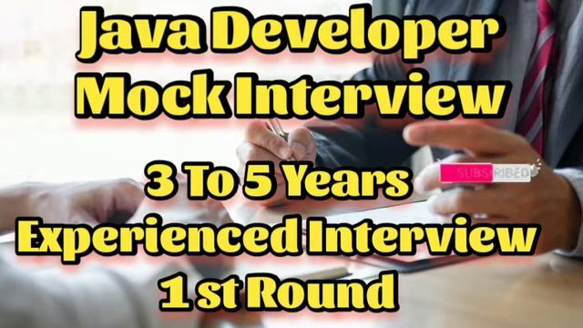 Java Developer 3 to 5 Years Experienced Mock Interview | Java Interview Questions and answers смотреть онлайн