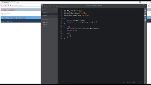 SASS & SCSS per Principianti #3 - Nesting смотреть онлайн