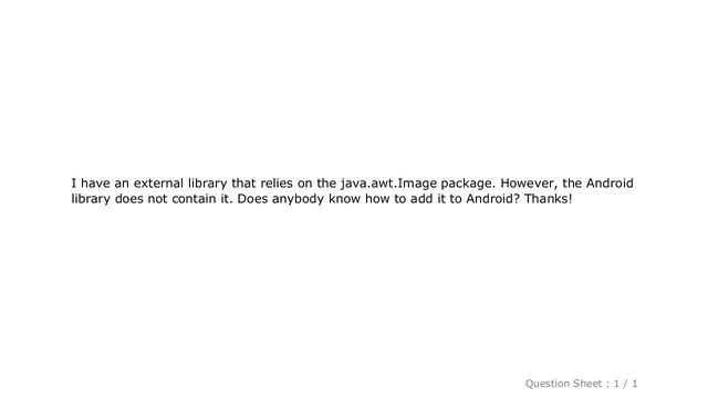 Android : How to add java.awt.image package in Android смотреть онлайн