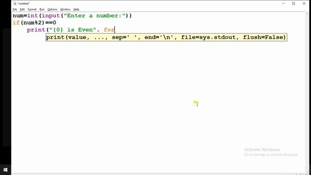 Checking in even and odd number in python programming смотреть онлайн
