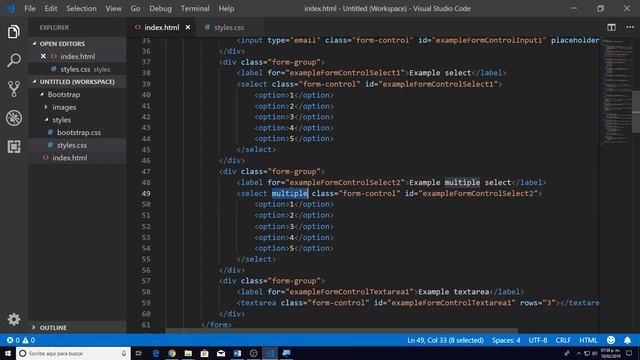 Curso de Bootstrap - Parte 3 - Formularios смотреть онлайн