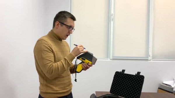 Знакомство с интерфейсом ручного РФА анализатора ProSpector 3