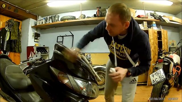 полировка пластика скутера смотреть онлайн