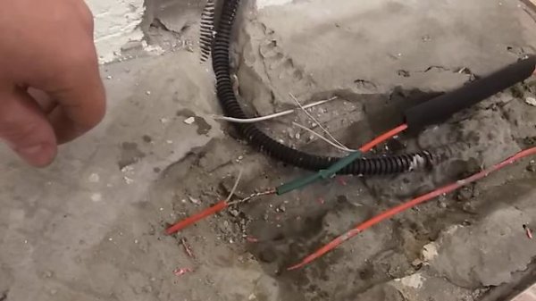 Ремонт электрического теплого пола