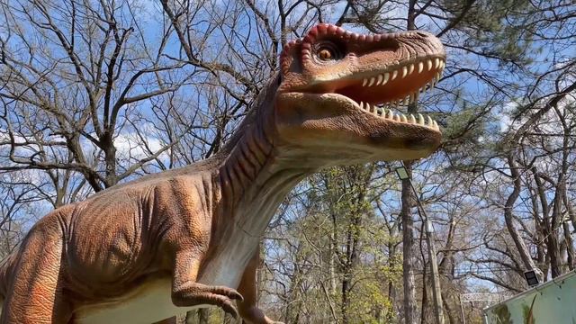 Поездка в Мелитополь| Парк динозавров| Весенний влог| SPRINGVLOG