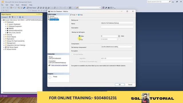 Backup and Restore Database in Microsoft SQL Server || #sqlserver #database #backup #tutorial смотреть онлайн