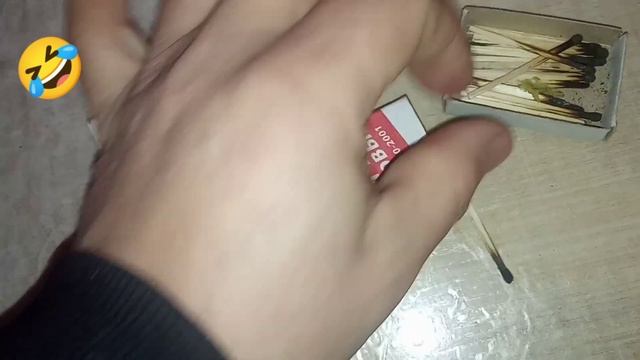 Шутка нашей бабушки со спичьками. смотреть онлайн