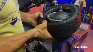 Замена бескамерной покрышки самоката Dualtron Thunder