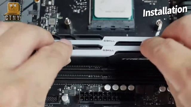ID-COOLING ZOOMFLOW 240X ARGB CPU Water Cooler Installation смотреть онлайн