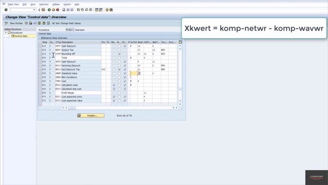 198 How is komp wavwr calculated in SAP ABAP смотреть онлайн