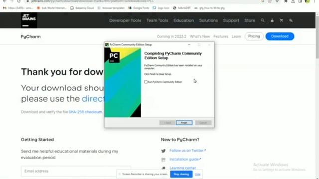 python and pycham installation process смотреть онлайн
