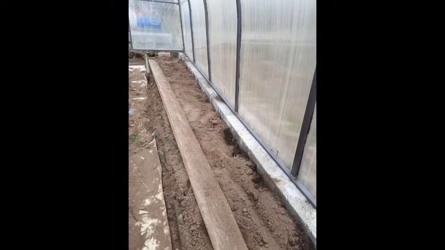 Фундамент для теплицы