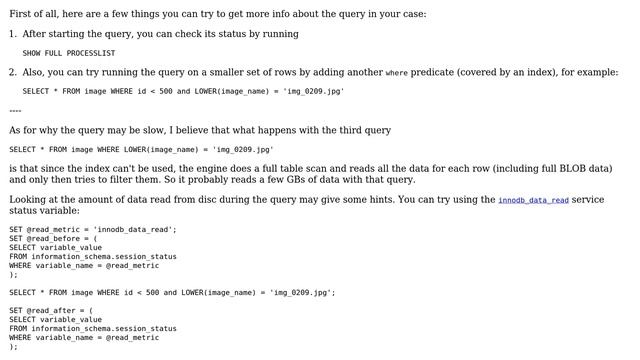 Databases: Very Simple "SELECT \* FROM" Times Out (InnoDB) (3 Solutions!!) смотреть онлайн