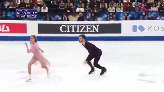 Gabriella Papadakis and Guillaume Cizeron - "Carry You" (Audio Swap) смотреть онлайн