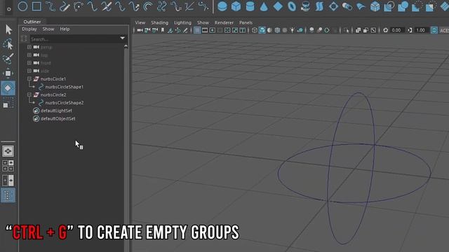 How To Merge Nurbs Curves Maya Tutorial смотреть онлайн